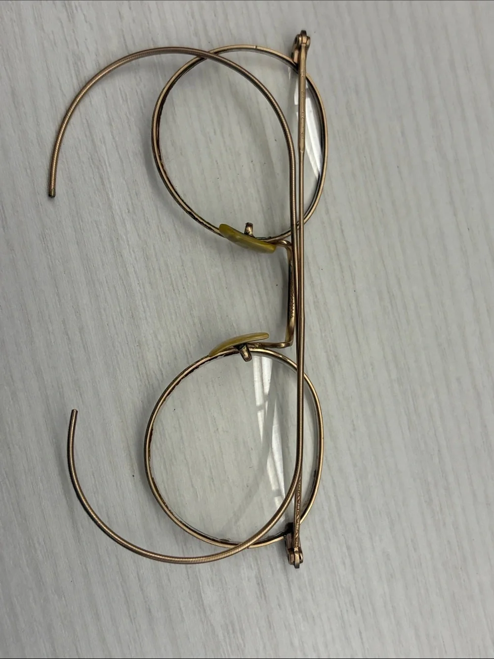 Vintage Round 12K Gold Filled Women's Eyeglasses